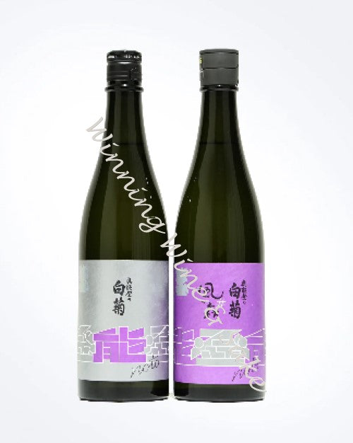 不要停止能登的清酒！奥能登の白菊 X 風の森 720MLX2