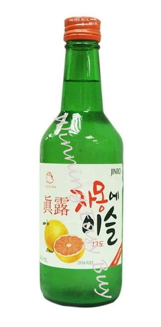 真露西柚味燒酒 360ML 20枝裝