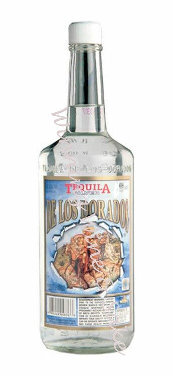 TEQUILA DE LOS DORADOS SILVER 100CL