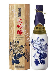 菊正宗 生酛 大吟釀 菊繪德利 650ML